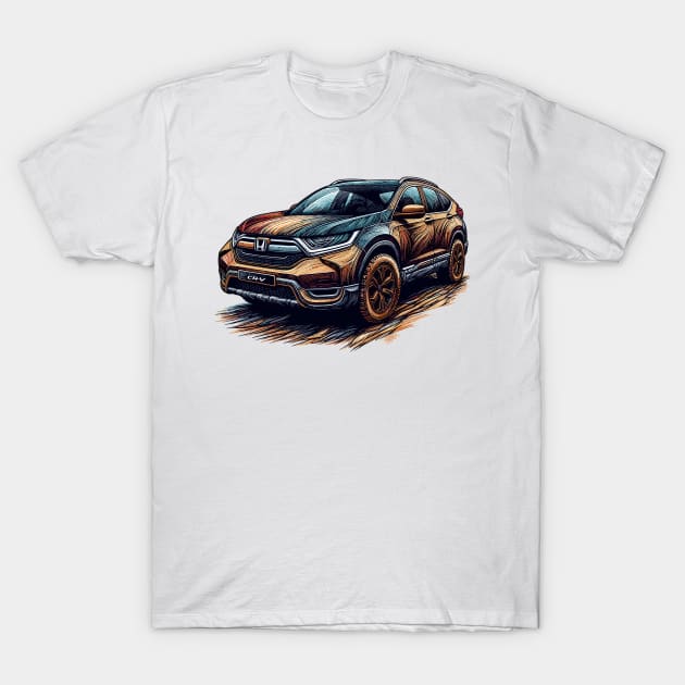 Honda CR-V T-Shirt by Vehicles-Art